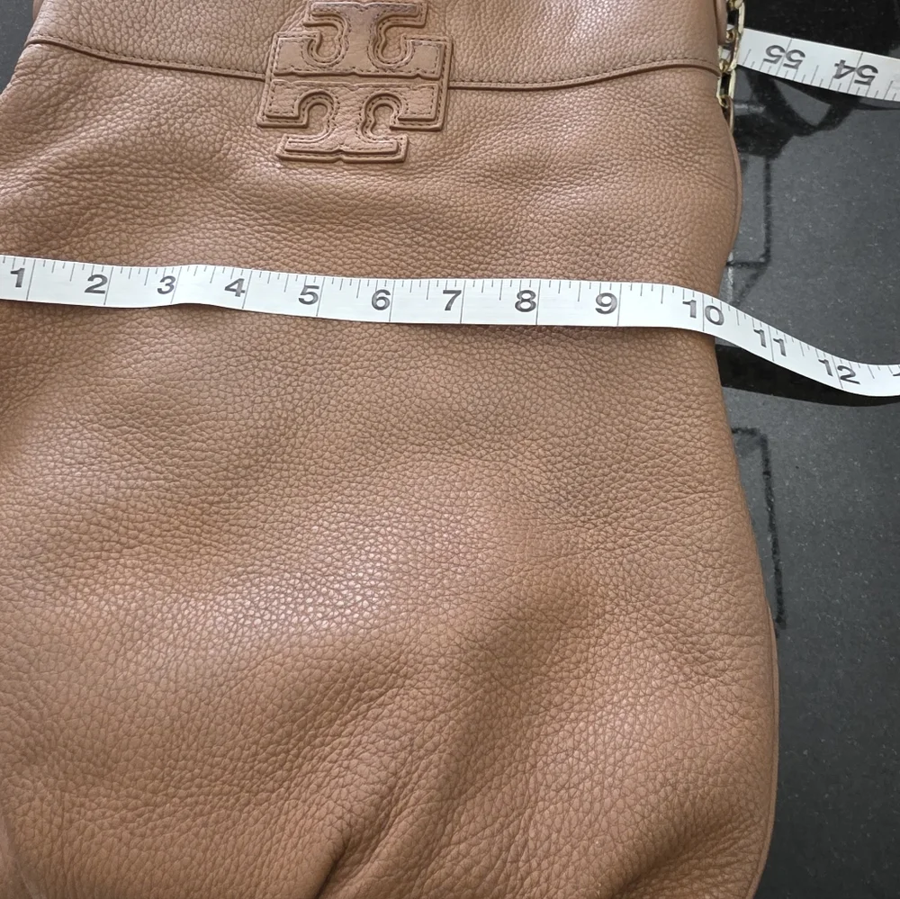 Tory Burch Tan Leather Crossbody Bag